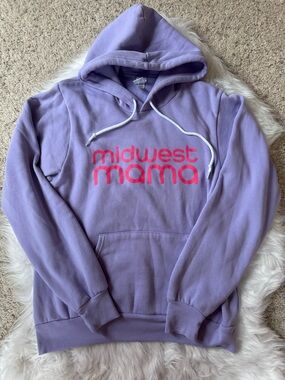 The Midwest Girl—“Midwest Mama” Size Small Hoodie